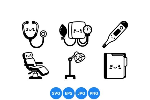 Cute Medical Equipment Clipart