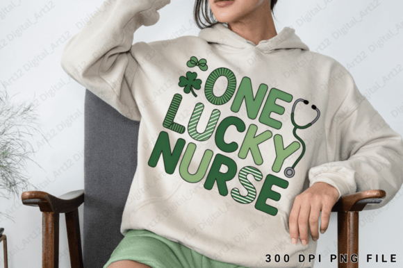Cute Nurse Shamrock PNG, Nurse Design