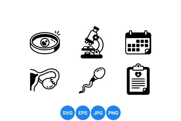 Fertility Medical Vector Icons