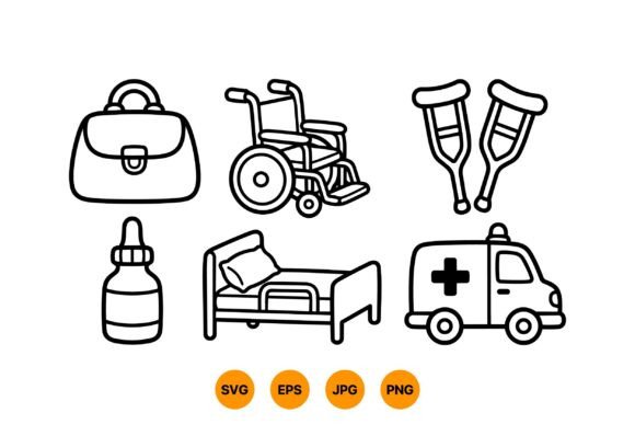 Medical Icon Clipart Pack