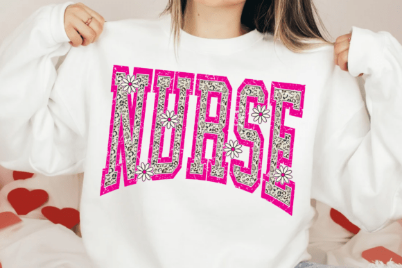 Nurse Life SVG, Nurse Leopard Print SVG